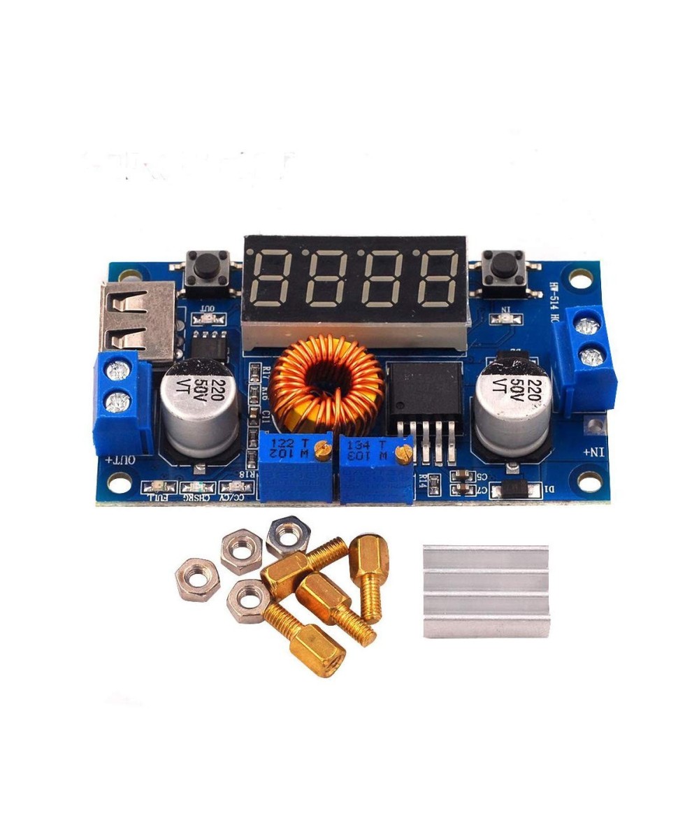 Modulo regulador de voltaje descendente 5A con pantalla led