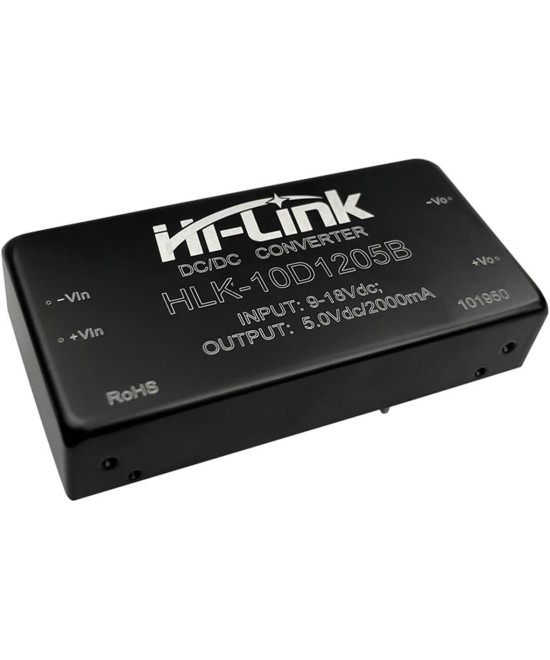 Regulador descendente 10W 9-18V a 5V DC-DC