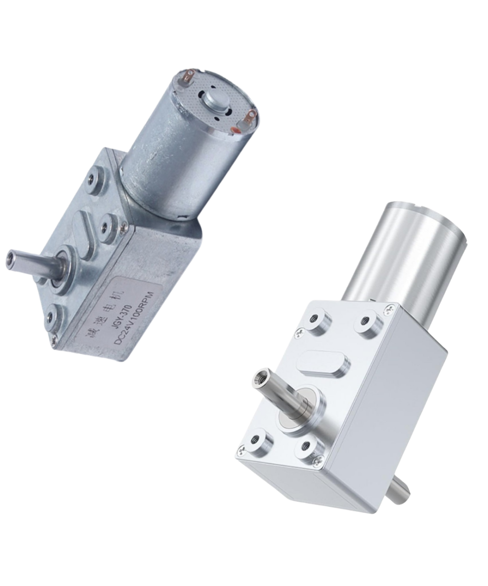 Motor con caja reductora un eje / doble eje 12V JGY370 160 RPM