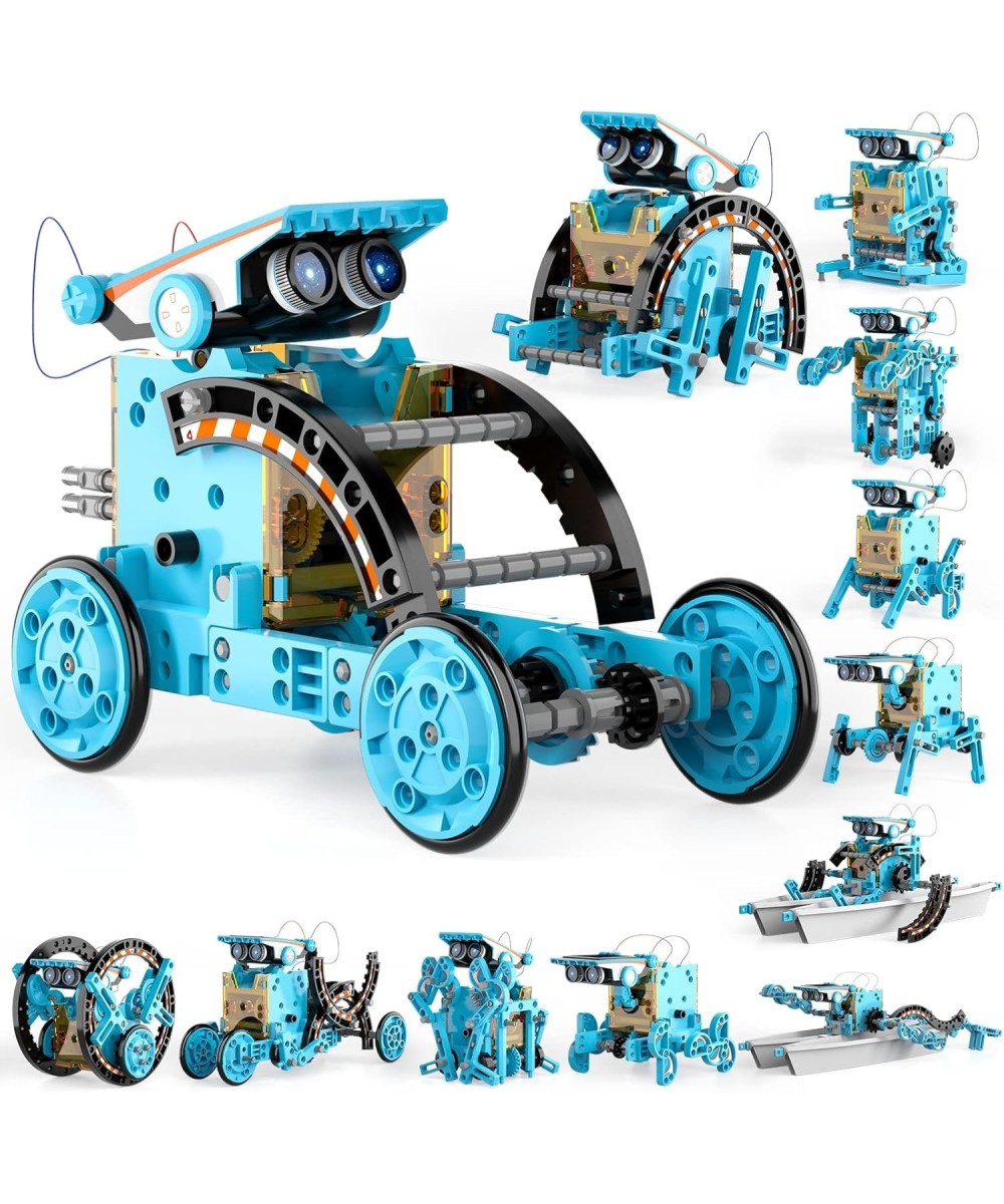 Robot Solar 12 en 1 STEM Lucky Doug (KIT) COLOR AZUL
