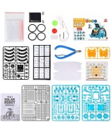 Robot Solar 12 en 1 STEM Lucky Doug (KIT) COLOR AZUL