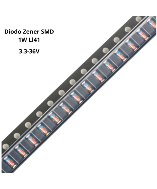 Diodo Zener SMD 1W Ll41 3.3-36V 1 valor (5U)