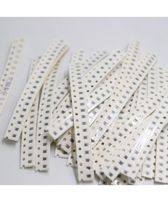 Resistencia SMD 1% 1/8W 0402 0.1OHM - 10M OHM (5 unidades)