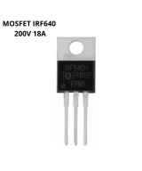 Transistor Mosfet IRF640 Canal N 200V 18A 150W TO-220