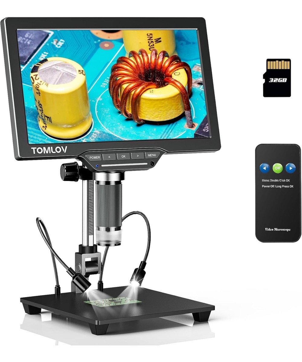 Microscopio TOMLOV 10.1 Pulgadas DM202/DM202 MAX