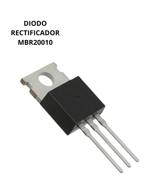 Diodo Rectificador MBR20100 TO-220