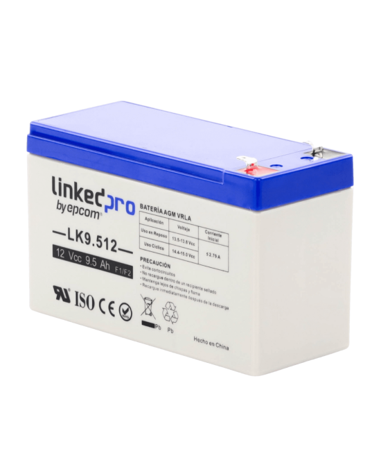 Bateria de Acido EPCOM AGM 12V 7 - 9.5A