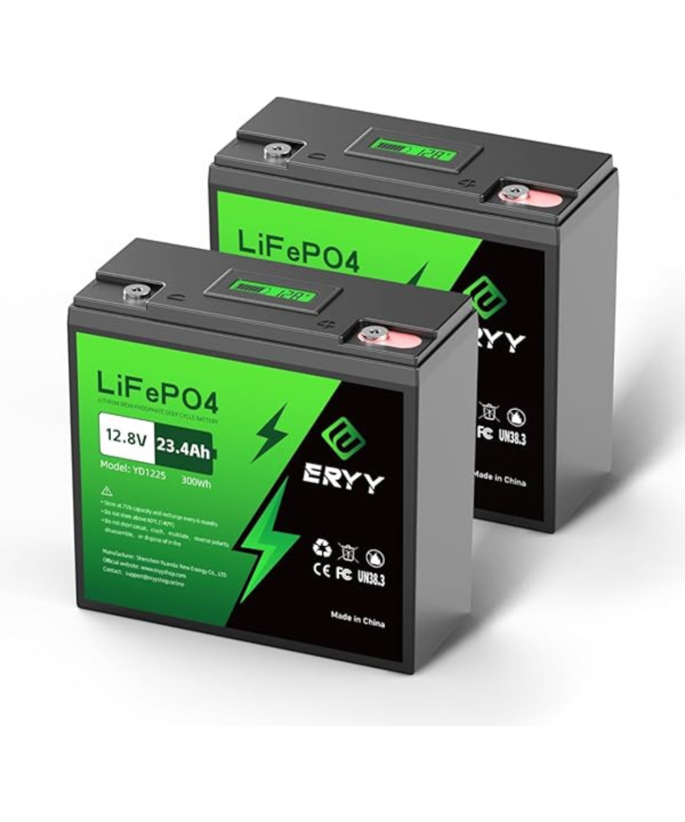 Bateria LiFePO4 12.8V 23.4Ah 300Wh