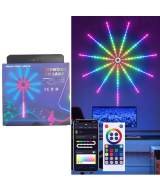 Luces Led ritmicas tipo fuego artificiales