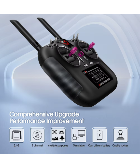 Control remoto para drone 8 canales HT-8A
