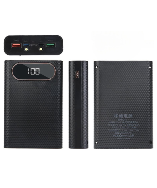 Contenedor de carga rapida para baterias de litio 4/6 espacios 22.5W (power bank)