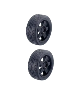 Rueda para carrito robot 65mm 2U