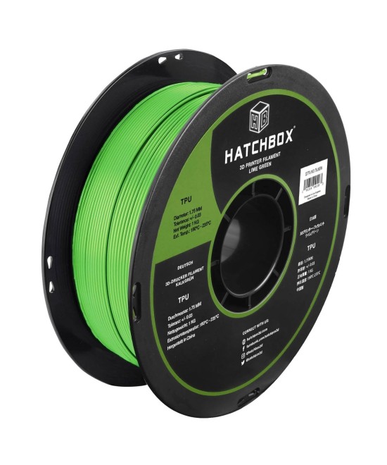 Filamento TPU Hatchbox 1.75mm 2.2 lb