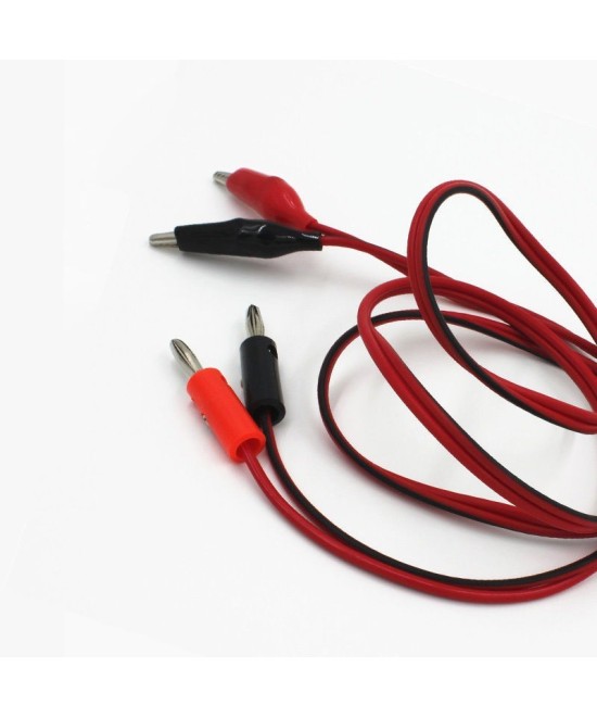 Cable para pruebas tipo banana y lagarto