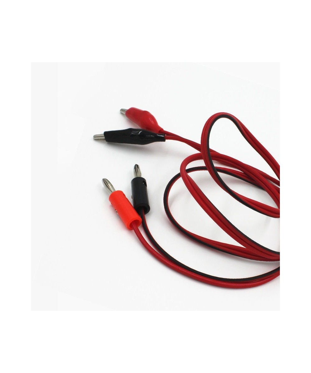 Cable para pruebas tipo banana y lagarto