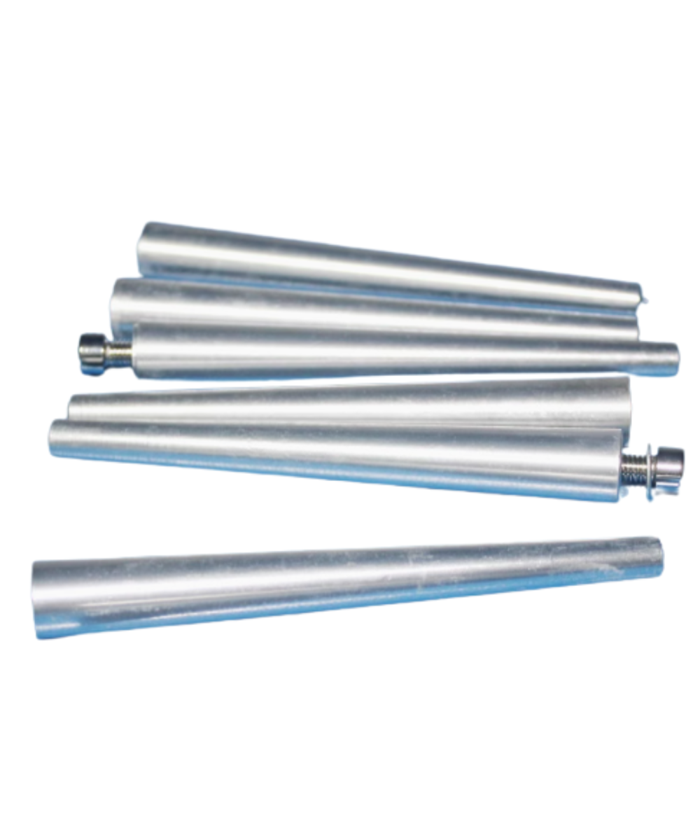 Disco de carrete con 6 varillas