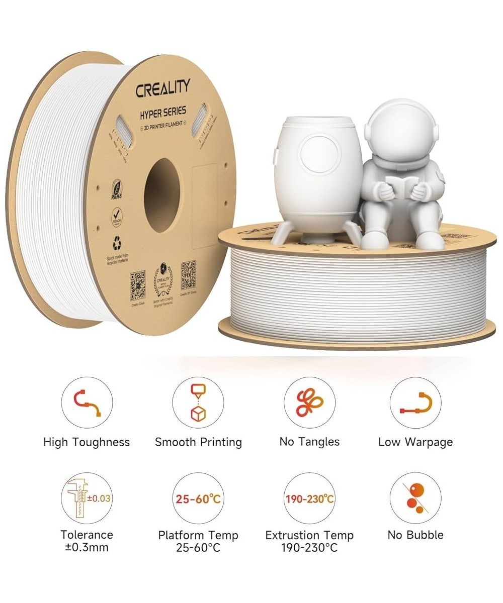 Filamento Hyper PLA Creality 1.75mm 2.2 lb
