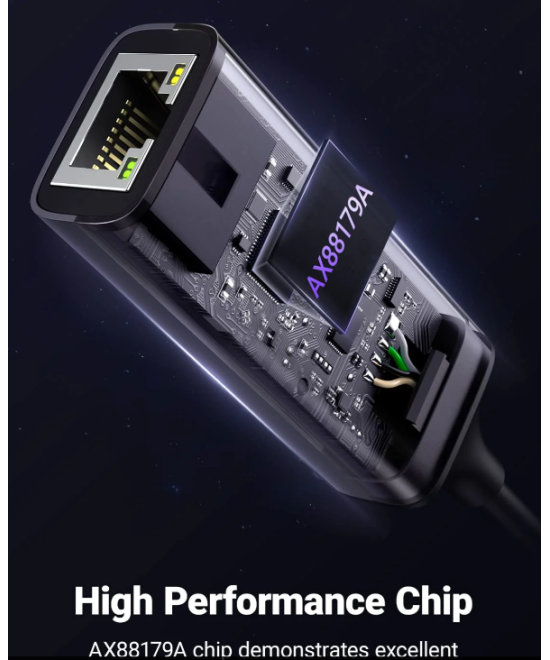 Adaptador de Red USB-C a RJ45 10/100/1000Mbps UGREEN