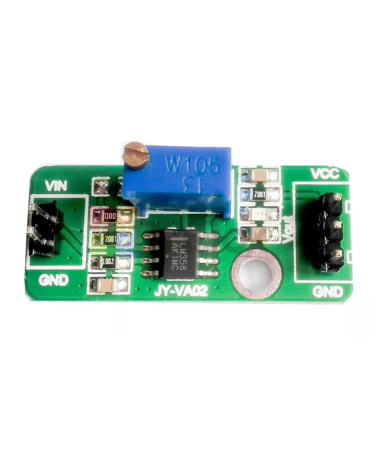 Amplificador operacional LM358 ganancia 100 veces