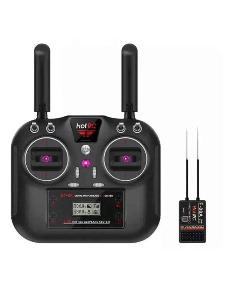Control remoto para drone 8 canales HT-8A