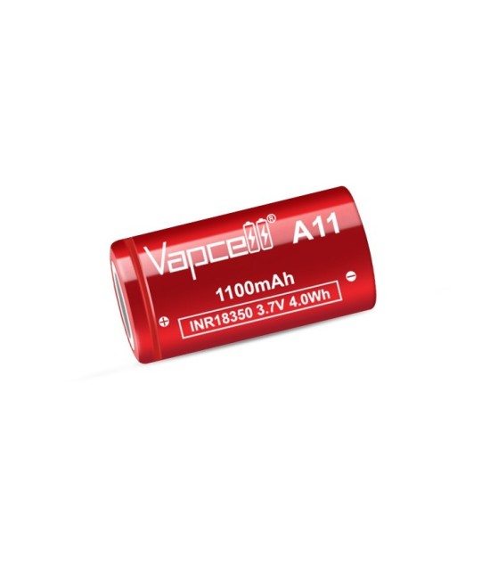 Bateria Vapcell A11 18350 1100mah 10A