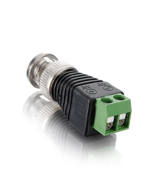 2X conector BNC para CCTV