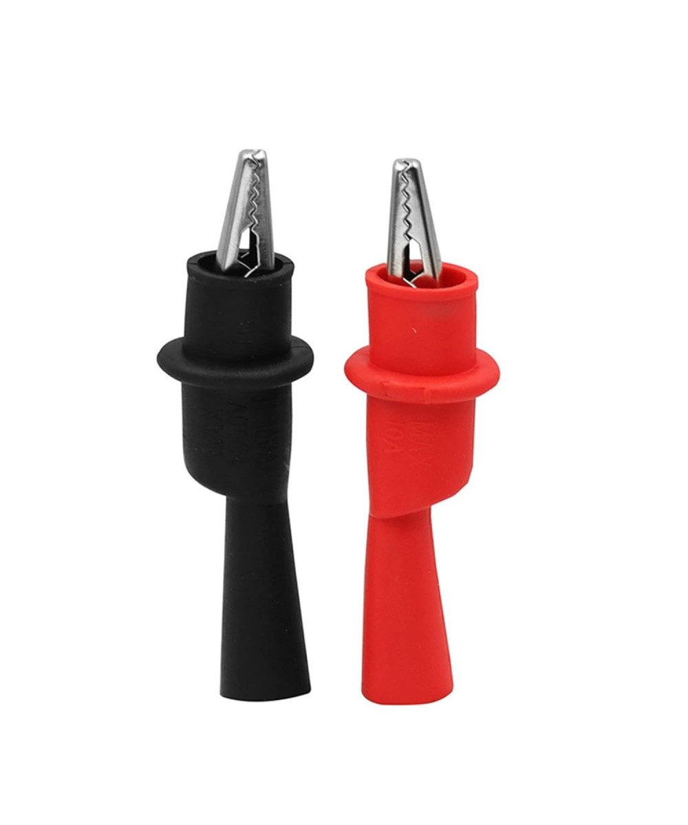 Puntas de prueba lagartija para multimetro (2U)