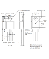 Transistor SCR S4025LTP 400V 12.8V