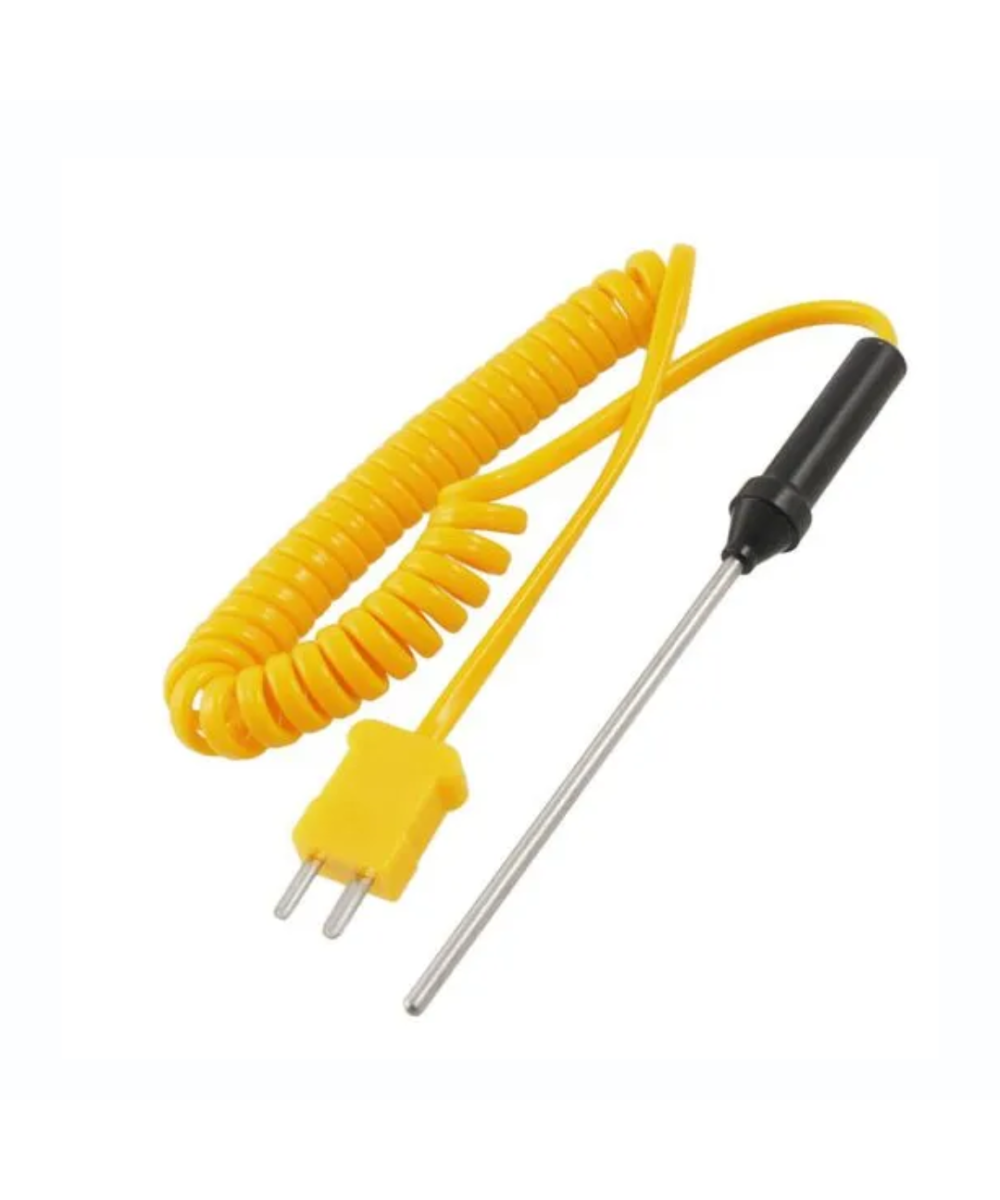 Termocupla tipo K amarilla TP-02B