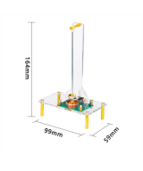 Kit Experimento de Oscilacion Electromagnetica con LED DIY