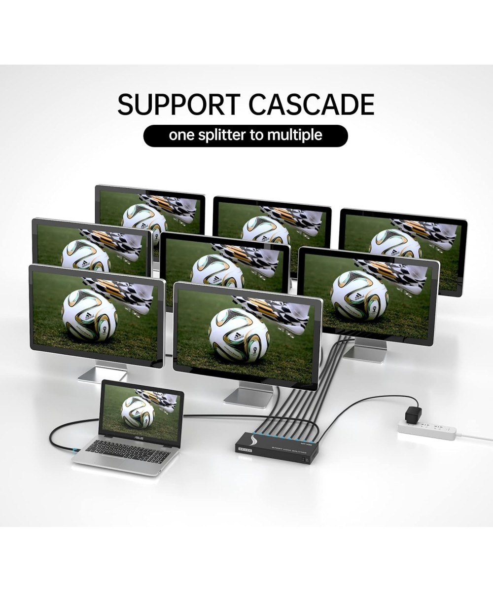 Separador de video HDMI 1 Entrada a 8 Salidas