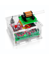 Proyecto electromagnetico de alto voltaje con acrilico DIY