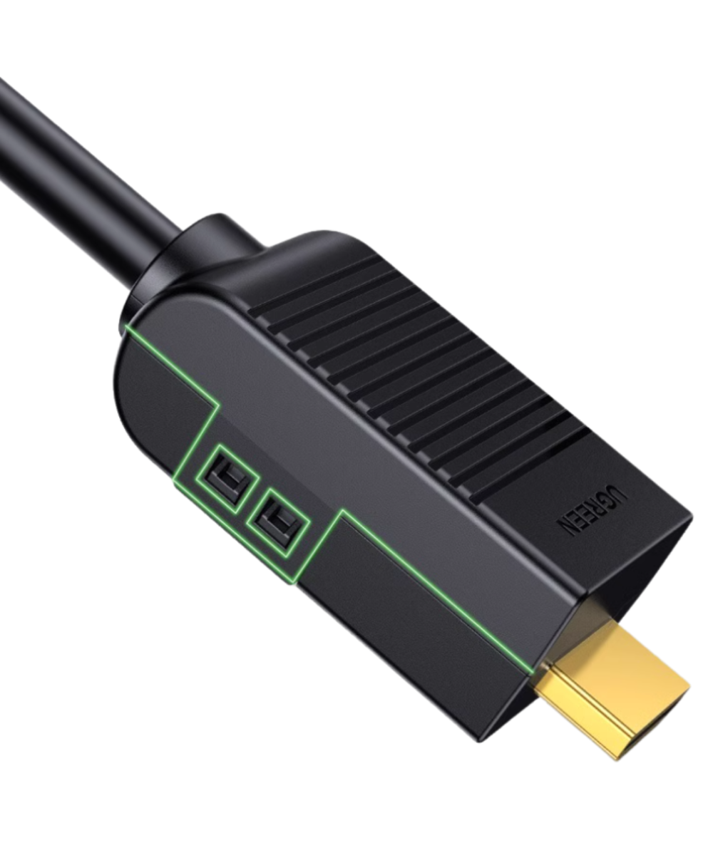 Puerto HDMI con tornillos 2.0 4K HD UGREEN