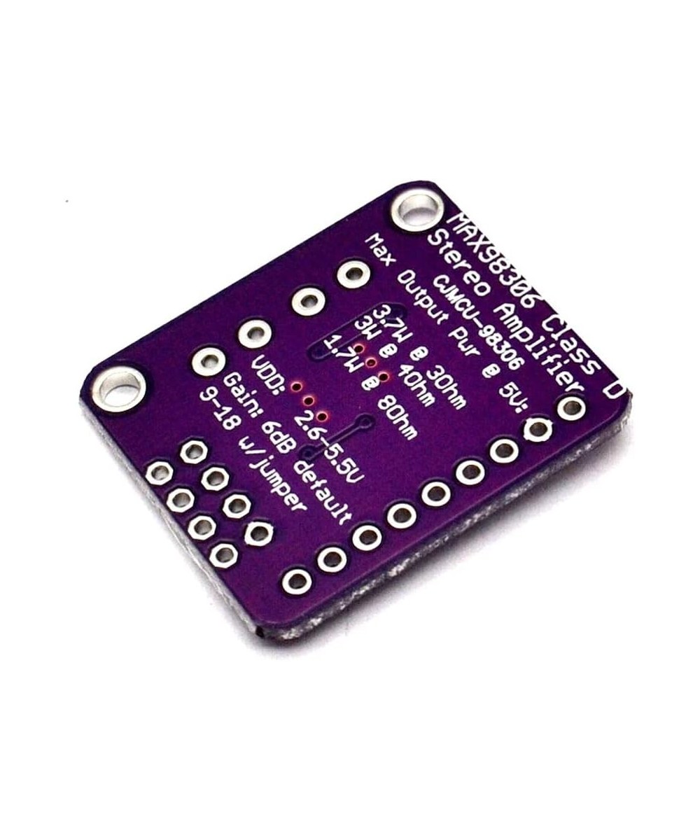 Modulo amplificador de audio estereo MAX98306 clase D 3.7W