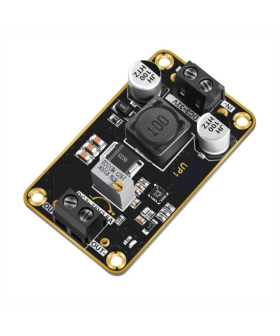 Modulo regulador de voltaje 3V-32V a 3-35V 2.5A con acrilico