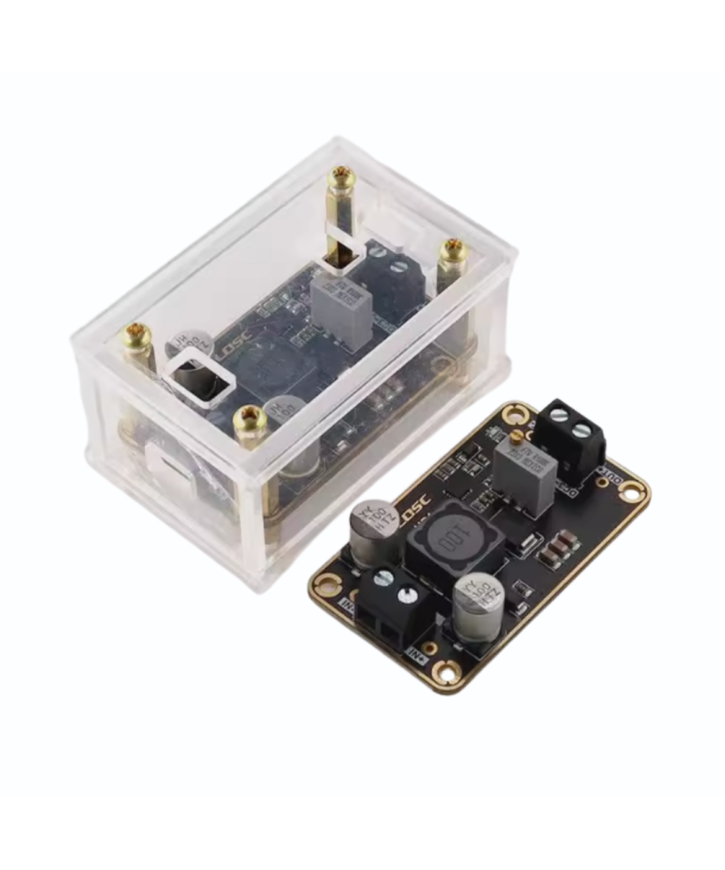 Modulo regulador de voltaje 3V-32V a 3-35V 2.5A con acrilico