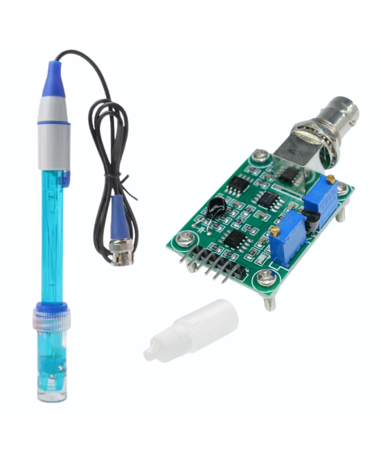 Modulo medidor de ph PH0-14T con electrodo