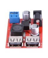 Regulador de voltaje USB 3A dual