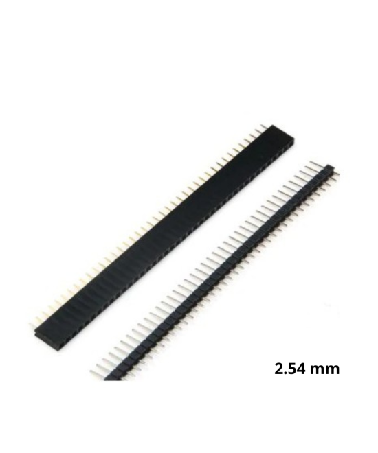 Pines de conexion macho - hembra 2.54mm 120 pines (3 pares)