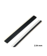Pines de conexion macho - hembra 2.54mm 120 pines (3 pares)