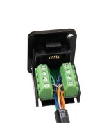 Conector rj45 terminal de bloque cat 5e para empotrar