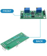 Amplificador operacional LM358 de señal y voltaje debil
