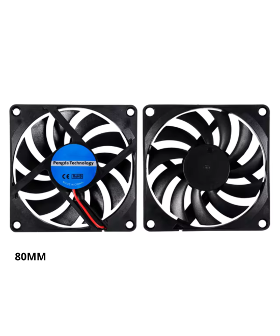 Ventilador plastico de 80mm