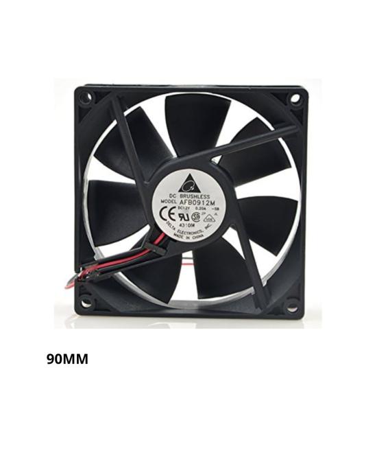Ventilador plastico de 90mm