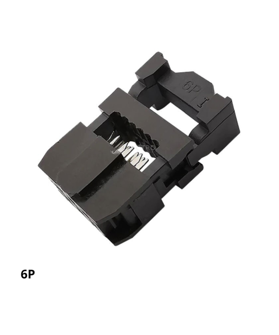 conector IDC para faja de datos 6 - 64 pines hembra - macho