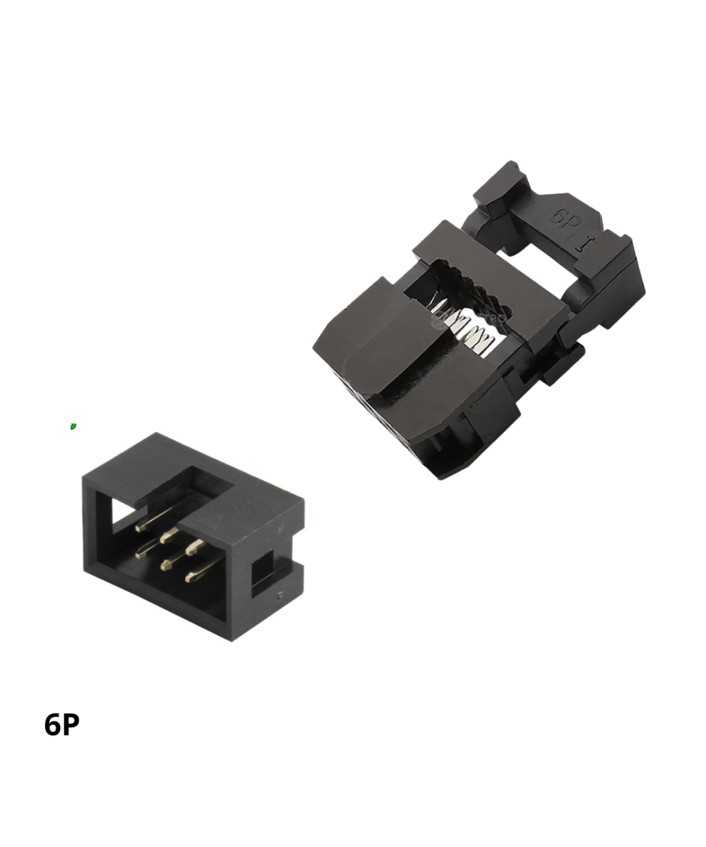 conector IDC para faja de datos 6 - 64 pines hembra - macho