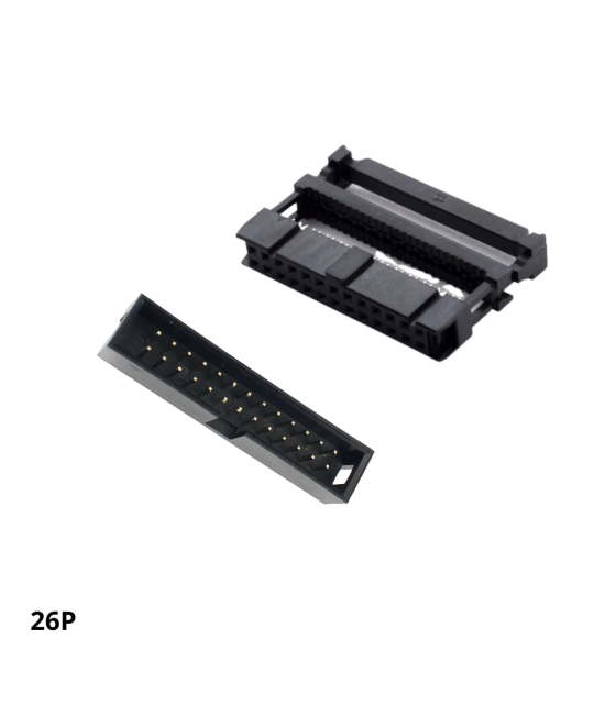 conector IDC para faja de datos 6 - 64 pines hembra - macho