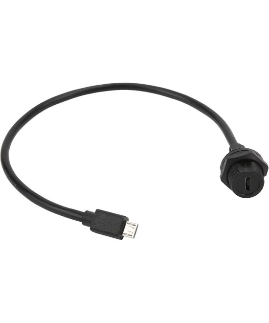 Extesion micro USB Macho Hembra para montaje 30CM