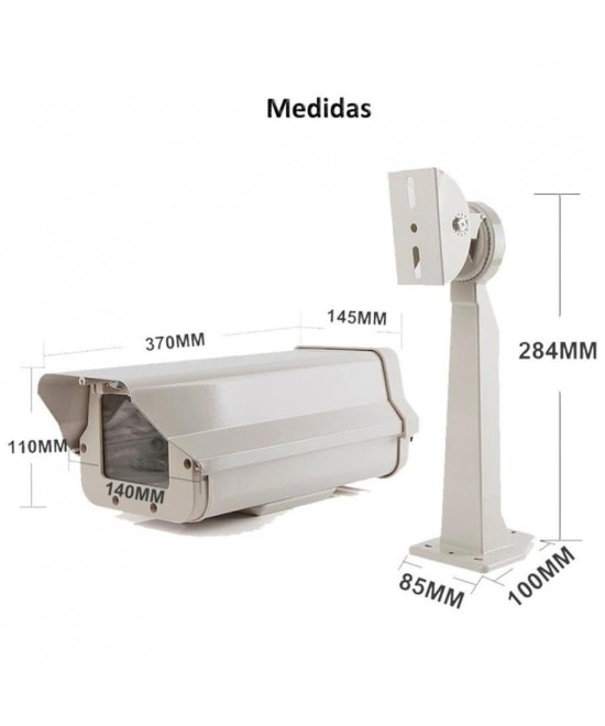 Carcasa para camara exterior de vigilancia