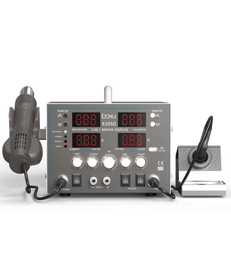 Estacion de soldadura 3 en 1 BAKU BA-8305D